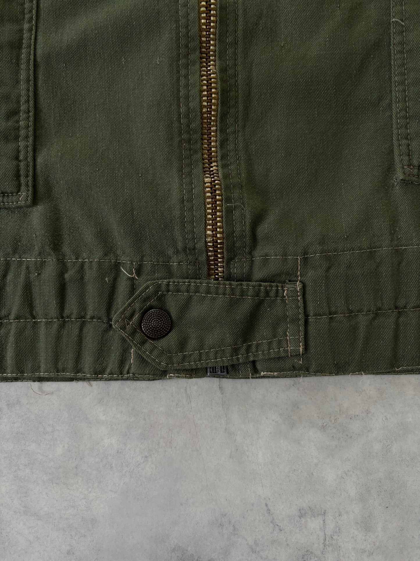 60s–70s unknown ハンティングジャケット（カーキ）