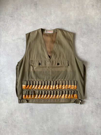 70‐80s イタリア ハンティングベスト（カーキ）