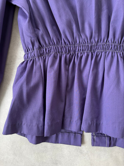 70s コットンシャツ（パープル）