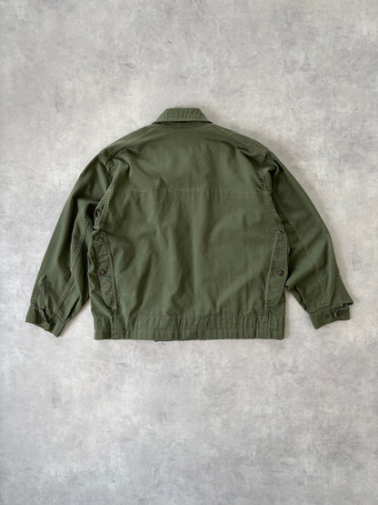 60s–70s unknown ハンティングジャケット（カーキ）