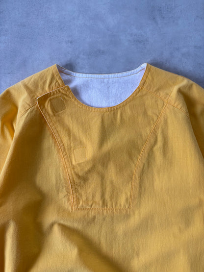 〈Deadstock〉90s LONDON FOG コットンプルオーバー Made in Canada（イエロー）