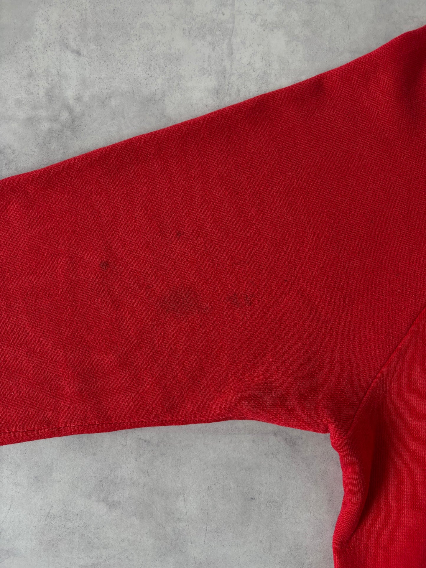 90s Hanes ラグランスリーブスウェット（レッド）