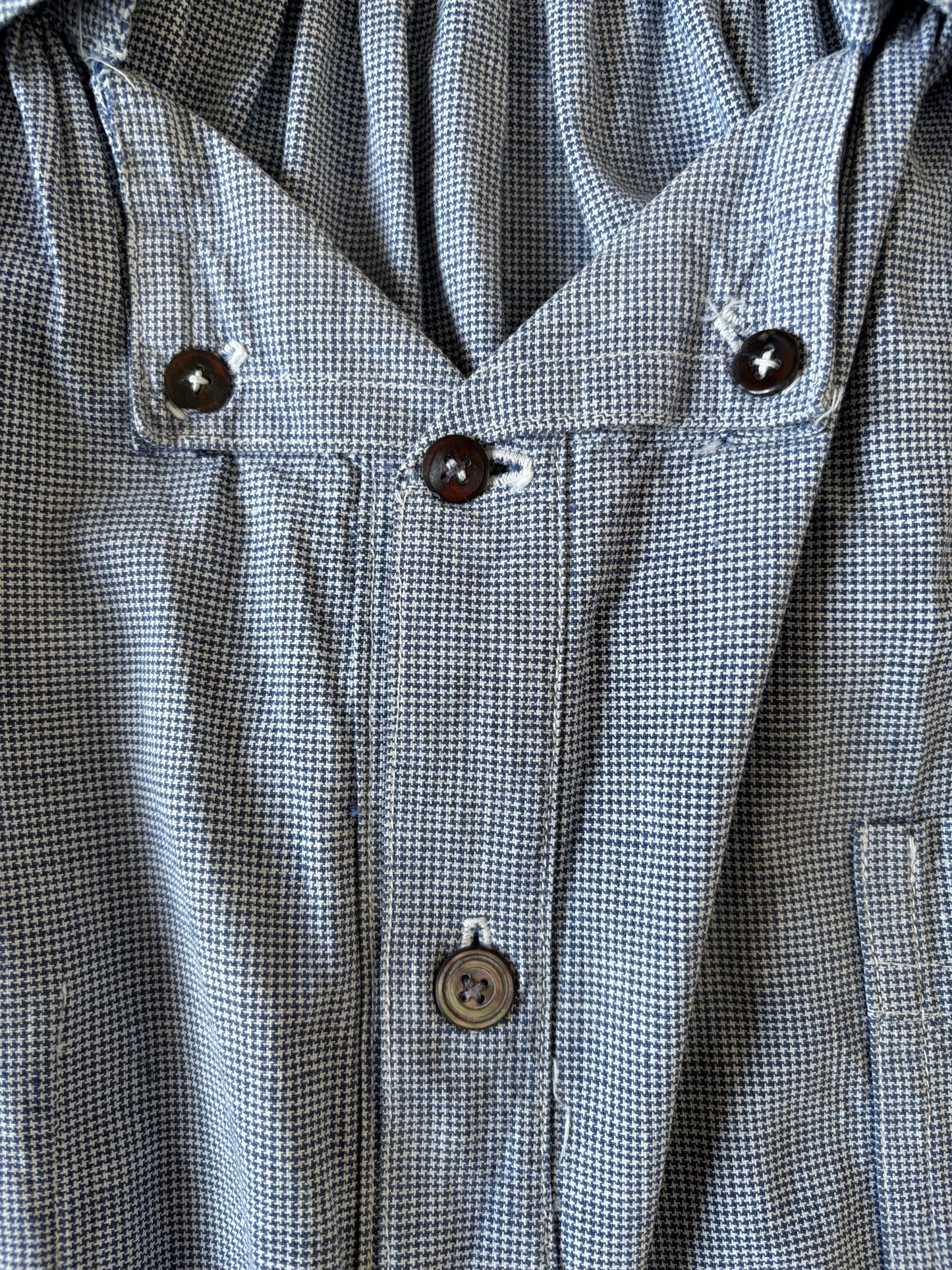 〈Special〉40s ブッチャースモッグ インディゴハウンドトゥース